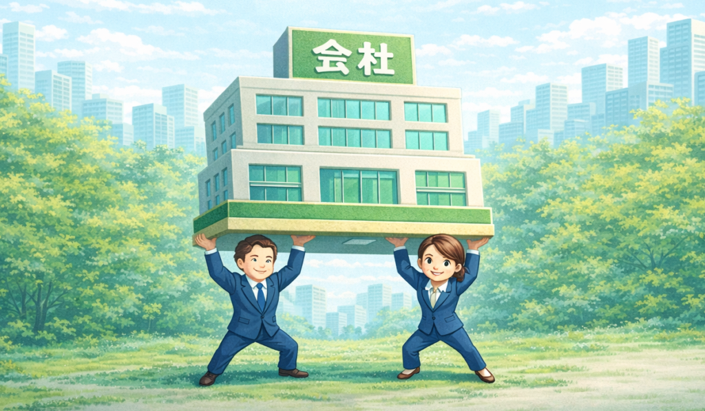 会社を支える体力